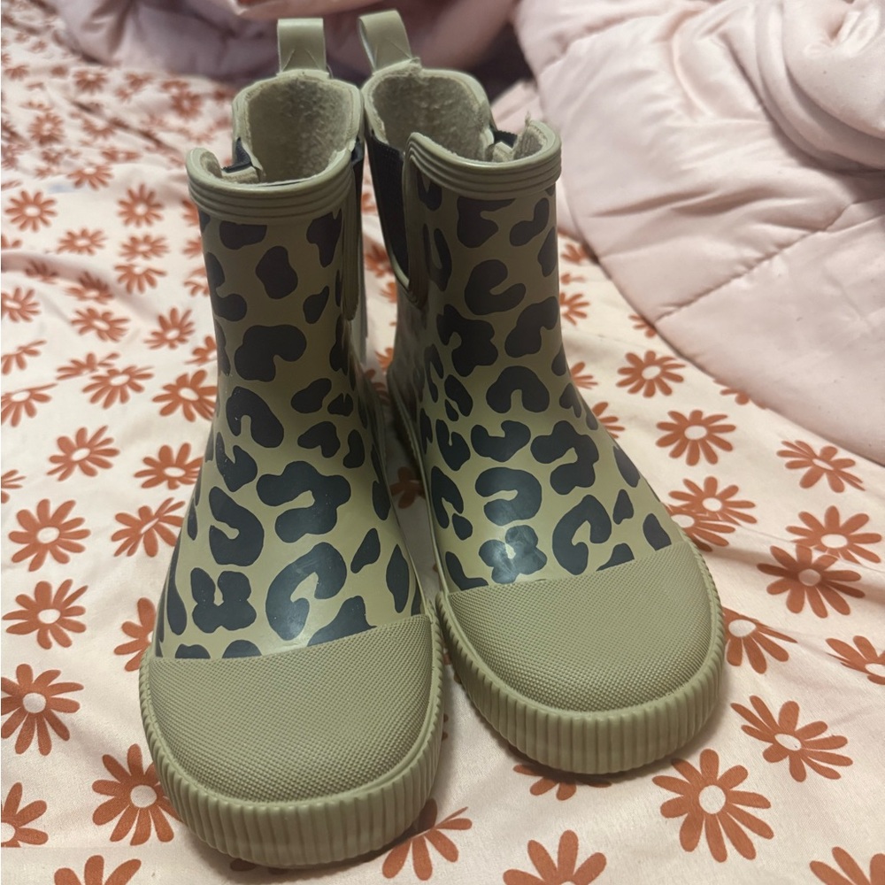 H&M Leopard Rain Boots